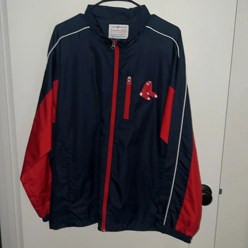 NWT Genuine Merchandise Boston Red Socks wind breaker jacket